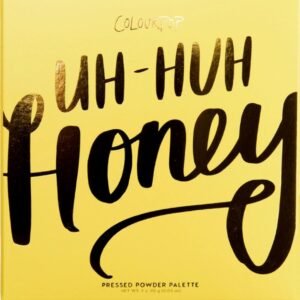 Colourpop Eyeshadow Palette Matte Metallic Glitter Pigmented UH HUH HONEY- yellows golds