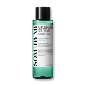 SOME BY MI AHA BHA PHA 30 Days Miracle Toner - 5.07Oz, 150ml - Made from Tea Tree Water for Sensitive Skin - Mild Exfoliating Daily Face Toner - Skin Wastes, Sebum and Oiliness Care - Korean Skin Care