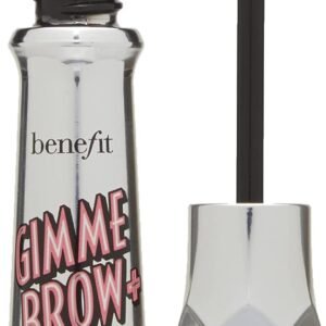 Benefit Gimme Brow+ Volumizing Fiber Gel, #3 Medium Neutral Light Brown, 0.05 Fl Oz