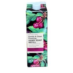 Bath & Body Works Black Cherry Merlot Refill Gentle & Clean Foaming Hand Soap, 32 fl. oz. (Black Cherry Merlot)